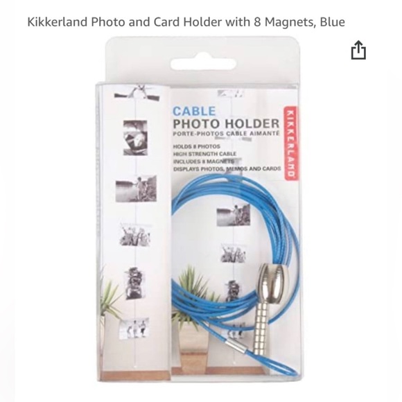 Cavatappi A Forma Di Pesce Spada - Legno, Blu, 20.5 Cm, Kikkerland - Foto 4